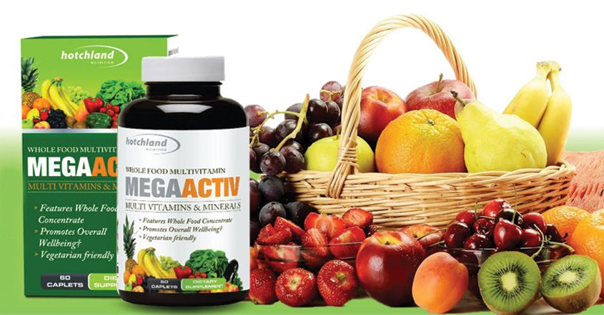 Hotchland MegaActiv bổ sung khoáng chất và vitamin lọ 60 viên