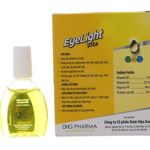 Dung dịch nhỏ mắt Eyelight Vita cung cấp vitamin, dưỡng ẩm cho mắt lọ 10ml