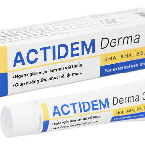 Gel Actidem Derma ngừa mụn, mờ thâm tuýp 18g