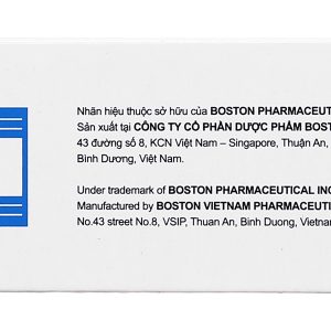 Acyclovir Boston 200 phòng và trị nhiễm virus Herpes (5 vỉ x 5 viên)