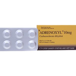 Adrenoxyl 10mg trị xuất huyết mao mạch (8 vỉ x 8 viên)