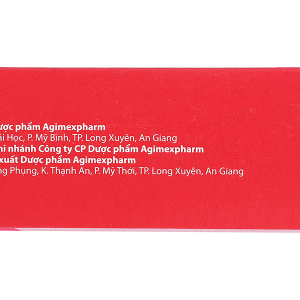 Agdicerin 50mg trị thoái hóa khớp tác dụng chậm (3 vỉ x 10 viên)