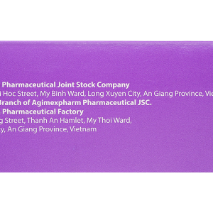 Agimstan-H 80/25 Agimexpharm trị tăng huyết áp vô căn (4 vỉ x 7 viên)