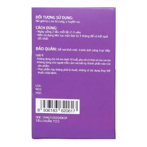 An Phụ Bảo Nguyên hạn chế phát triển u xơ tử cung hộp 60 viên