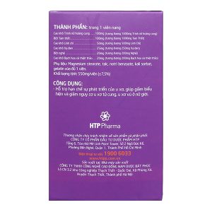 An Phụ Bảo Nguyên hạn chế phát triển u xơ tử cung hộp 60 viên