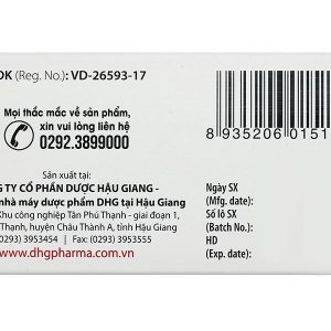 Angut 300 giảm sự hình thành urat/acid uric, trị sỏi thận (10 vỉ x 10 viên)