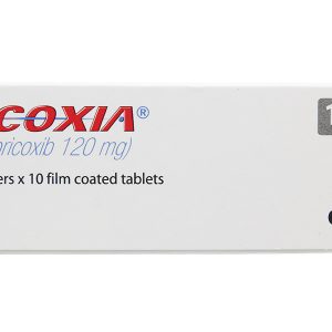 Arcoxia 120mg trị thoái hóa khớp, viêm khớp dạng thấp (3 vỉ x 10 viên)