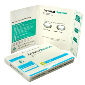 Thuốc Aronat Boston 70mg phòng và trị loãng xương hộp 2 viên