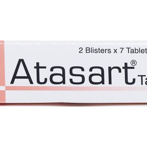 Atasart Tablets 8mg trị tăng huyết áp (2 vỉ x 7 viên)