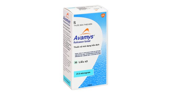 Hỗn dịch xịt mũi Avamys điều trị viêm mũi dị ứng chai 30 liều xịt