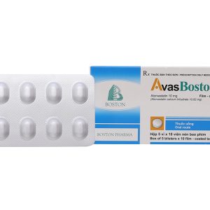 AvasBoston 10 trị rối loạn mỡ máu (5 vỉ x 10 viên)