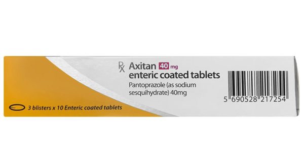 Axitan 40mg điều trị trào ngược dạ dày, thực quán (3 vỉ x 10 viên)