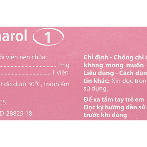 Azenmarol 1 dự phòng biến chứng huyết khối tắc mạch (10 vỉ x 10 viên)