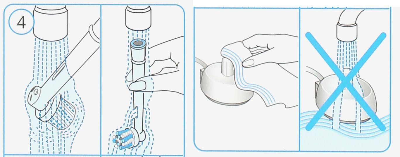 Hướng dẫn vệ sinh bàn chải điện Oral B Vitality