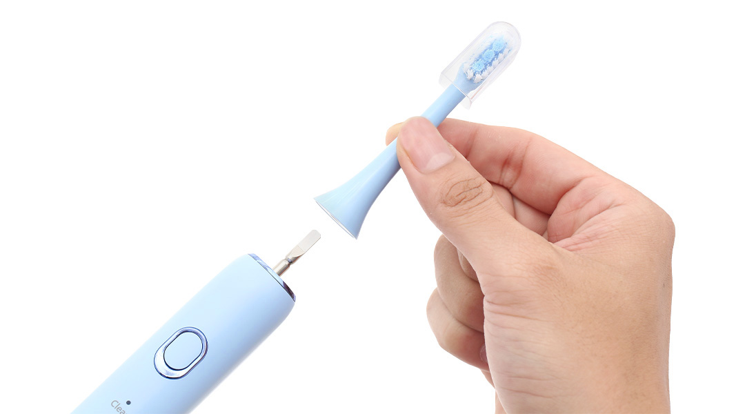 Bàn chải điện Halio Sonic SmartClean - Sky Blue