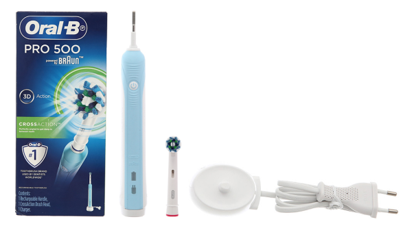 Bàn chải điện Oral-B Pro 500 CrossAction D16.513