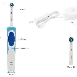 Bàn chải điện Oral-B Vitality CrossAction Blue D12.513