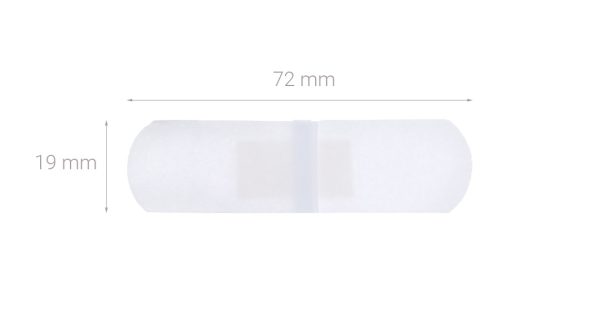 Băng cá nhân Nexcare trong suốt gói 10 miếng (19mm x 72mm)