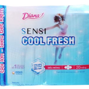 Băng vệ sinh Diana Sensi siêu mỏng có cánh gói 20 miếng