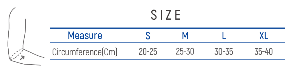 Bao đeo khuỷu tay đàn hồi Dr. Med DR-E004 size M Bao đeo khuỷu tay đàn hồi Dr. Med DR-E004