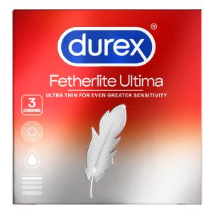 Bao cao su Durex Fetherlite Ultima siêu mỏng 52mm hộp 3 cái