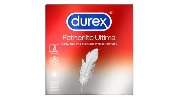 Bao cao su Durex Fetherlite Ultima siêu mỏng 52mm hộp 3 cái