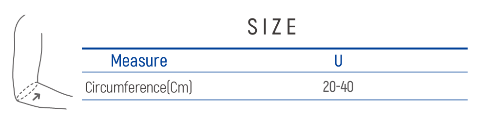 Bao đeo khuỷu tay Dr. Med DR-E002 size U