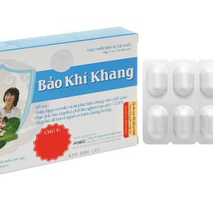 Bảo Khí Khang hỗ trợ các bệnh đường hô hấp hộp 20 viên