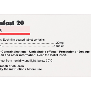 Bastinfast 20 trị triệu chứng viêm mũi dị ứng, ngứa da, mày đay (10 vỉ x 10 viên)