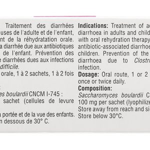 Bột pha hỗn dịch uống Bioflora 100mg ngừa và điều trị tiêu chảy hộp 20 gói