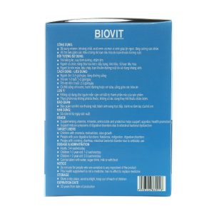 Cốm Biovit giúp ăn ngon, tăng cường sức khỏe hộp 30 gói x 3g
