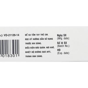 BisacodylDHG 5mg trị táo bón, làm sạch ruột trước và sau phẫu thuật (4 vỉ x 25 viên)