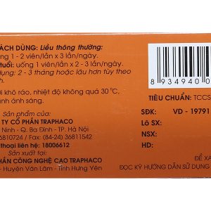 Thuốc bổ gan Boganic Forte hỗ trợ trị bệnh lý gan mật, mỡ máu (5 vỉ x 10 viên)