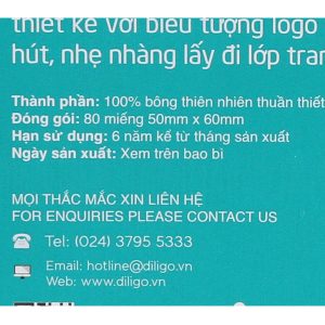 Bông tẩy trang đa dụng Niva an toàn, dịu nhẹ cho da hộp 80 miếng