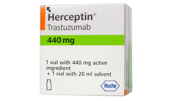 Bột pha tiêm Herceptin 440mg điều trị ung thư vú (1 lọ bột + 1 lọ dung môi 20ml)