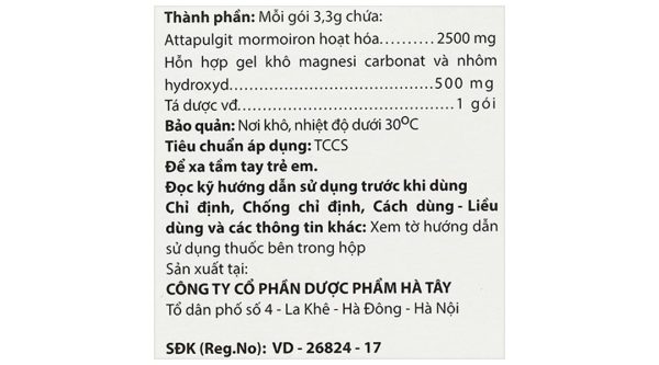 Bột pha hỗn dịch uống Maltagit điều trị triệu chứng đau thực quản - dạ dày (30 gói x 3.3g)