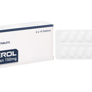Bterol 150mg trị tăng huyết áp (2 vỉ x 14 viên)