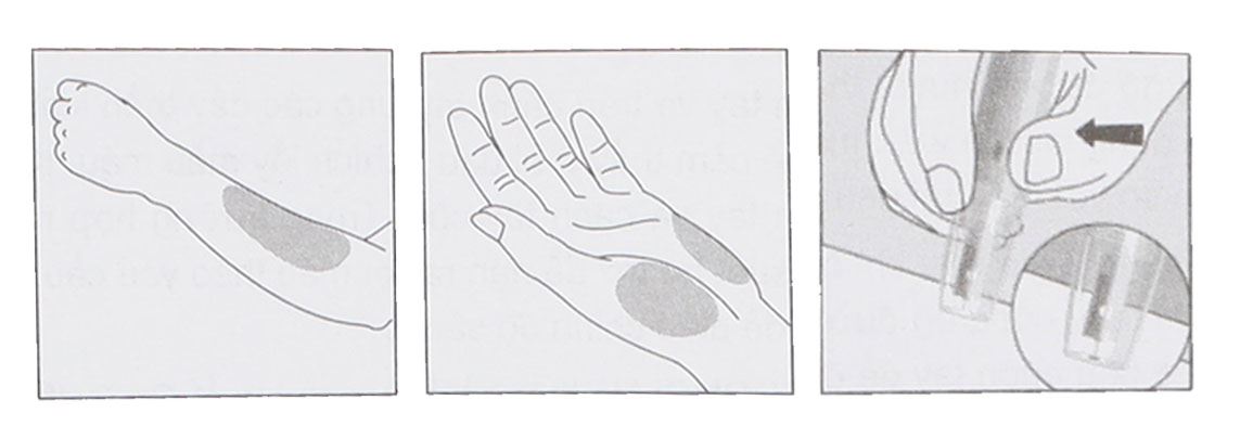 Hướng dẫn lấy máu của Máy đo đường huyết On Call EZ II