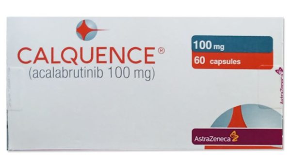 Calquence 100mg điều trị u lympho tế bào vỏ, bạch cầu mạn dòng lympho (10 vỉ x 6 viên)