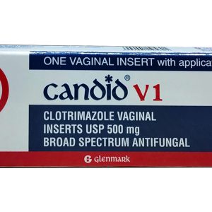 Viên đặt âm đạo Candid-V1 điều trị tại chỗ nhiễm candida âm hộ-âm đạo (1 vỉ x 1 viên)