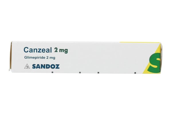 Canzeal 2mg trị đái tháo đường (3 vỉ x 10 viên)