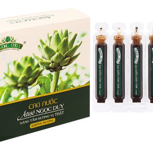 Cao nước Atisô Ngọc Duy không đường giúp bổ gan, lợi mật hộp 10 ống x 10ml