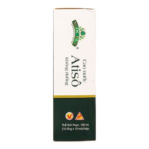 Cao nước Atisô Ngọc Duy không đường giúp bổ gan, lợi mật hộp 10 ống x 10ml