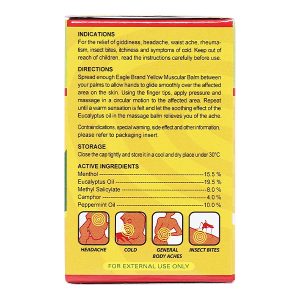 Dầu xoa Eagle Brand Yellow Balm lọ 40g