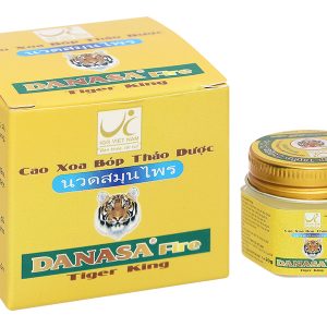 Cao xoa thảo dược Danasa Fire Tiger Balm làm ấm, giảm đau nhức hũ 20g