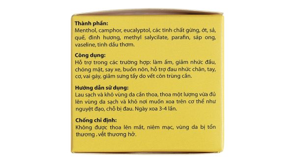 Cao xoa thảo dược Danasa Fire Tiger Balm làm ấm, giảm đau nhức hũ 20g