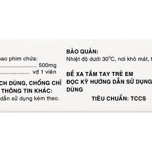 Capbize 500mg điều trị ung thư vú, ung thư dạ dày (3 vỉ x 10 viên)