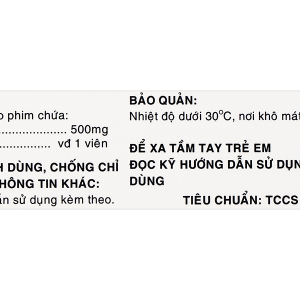 Capbize 500mg điều trị ung thư vú, ung thư dạ dày (3 vỉ x 10 viên)