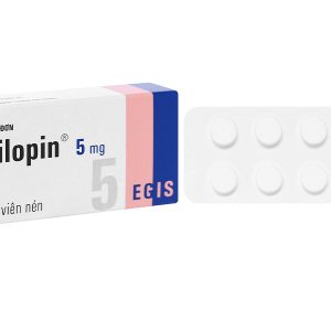 Cardilopin 5mg trị tăng huyết áp, đau thắt ngực (3 vỉ x 10 viên)