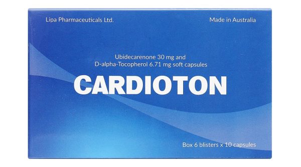 Cardioton hỗ trợ chức năng tim mạch và giúp hệ tim mạch khỏe mạnh (6 vỉ x 10 viên)